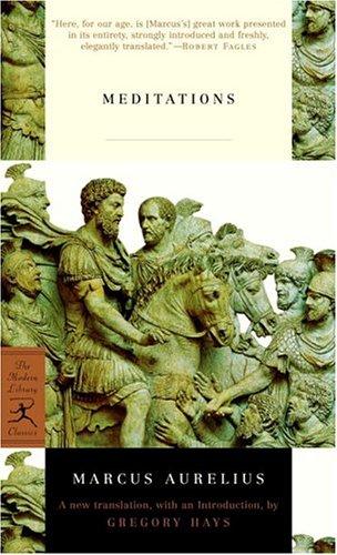 Meditations — Marcus Aurelius (book cover)