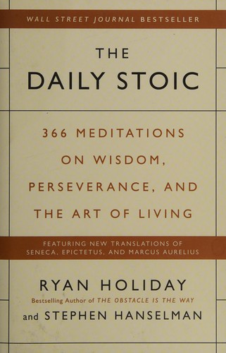 The Daily Stoic — Ryan Holiday (book cover)